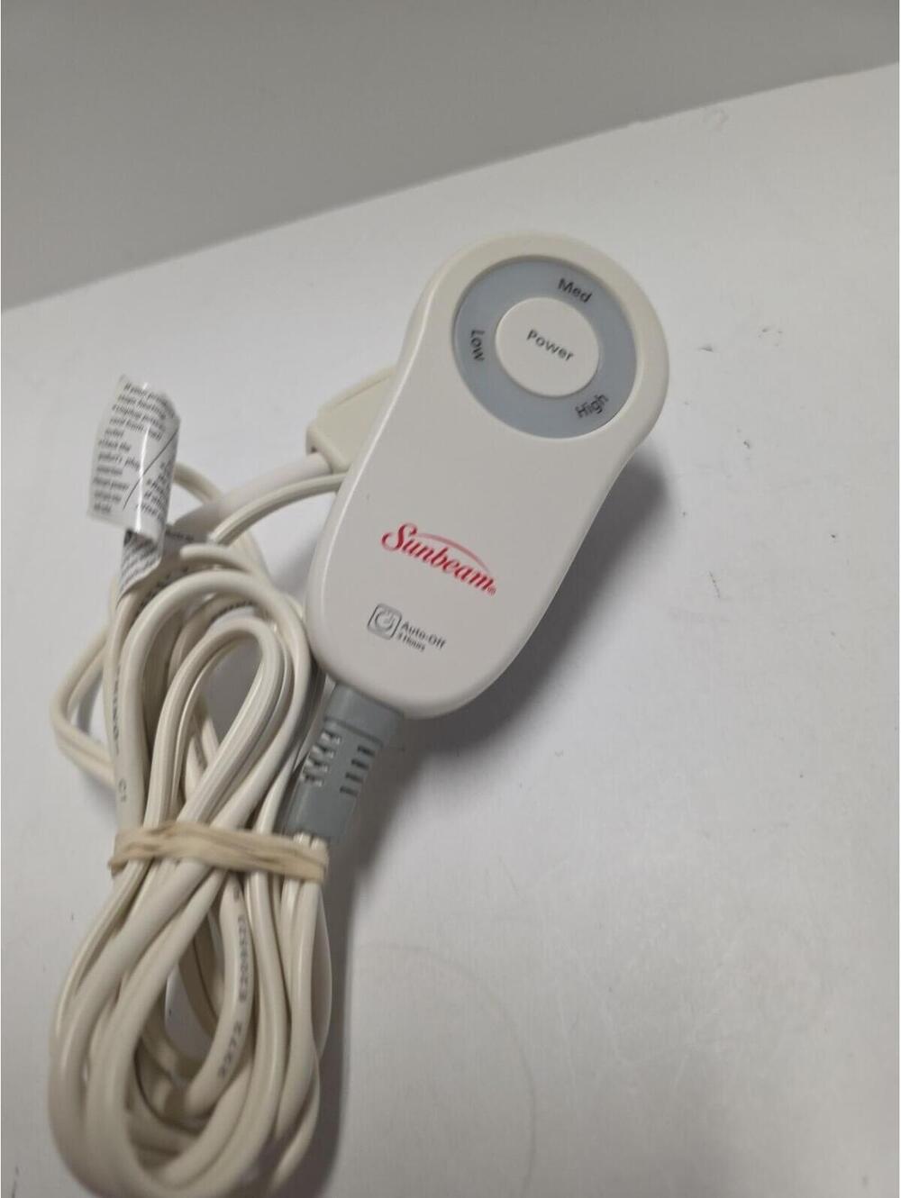 Sunbeam Style M85AP  3-Prong Electric Heated Blanket Control Controller TESTED